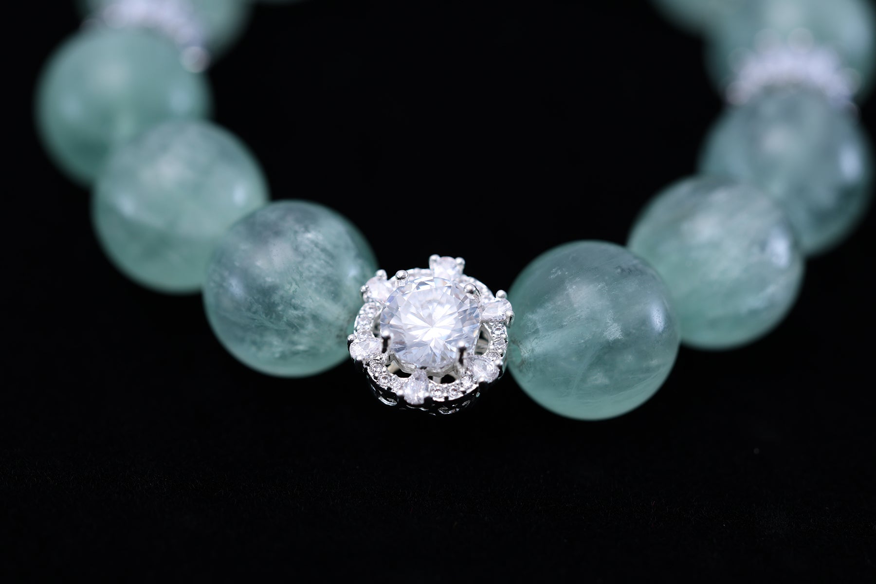 Prehnite crystal bracelet original and handmade